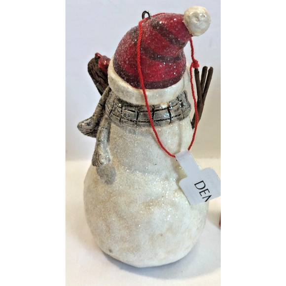 Demdaco Wendy Wiinanen Snowman w/ Cardinal Ornament Resin Figurines Let it Shine - Picture 3 of 6